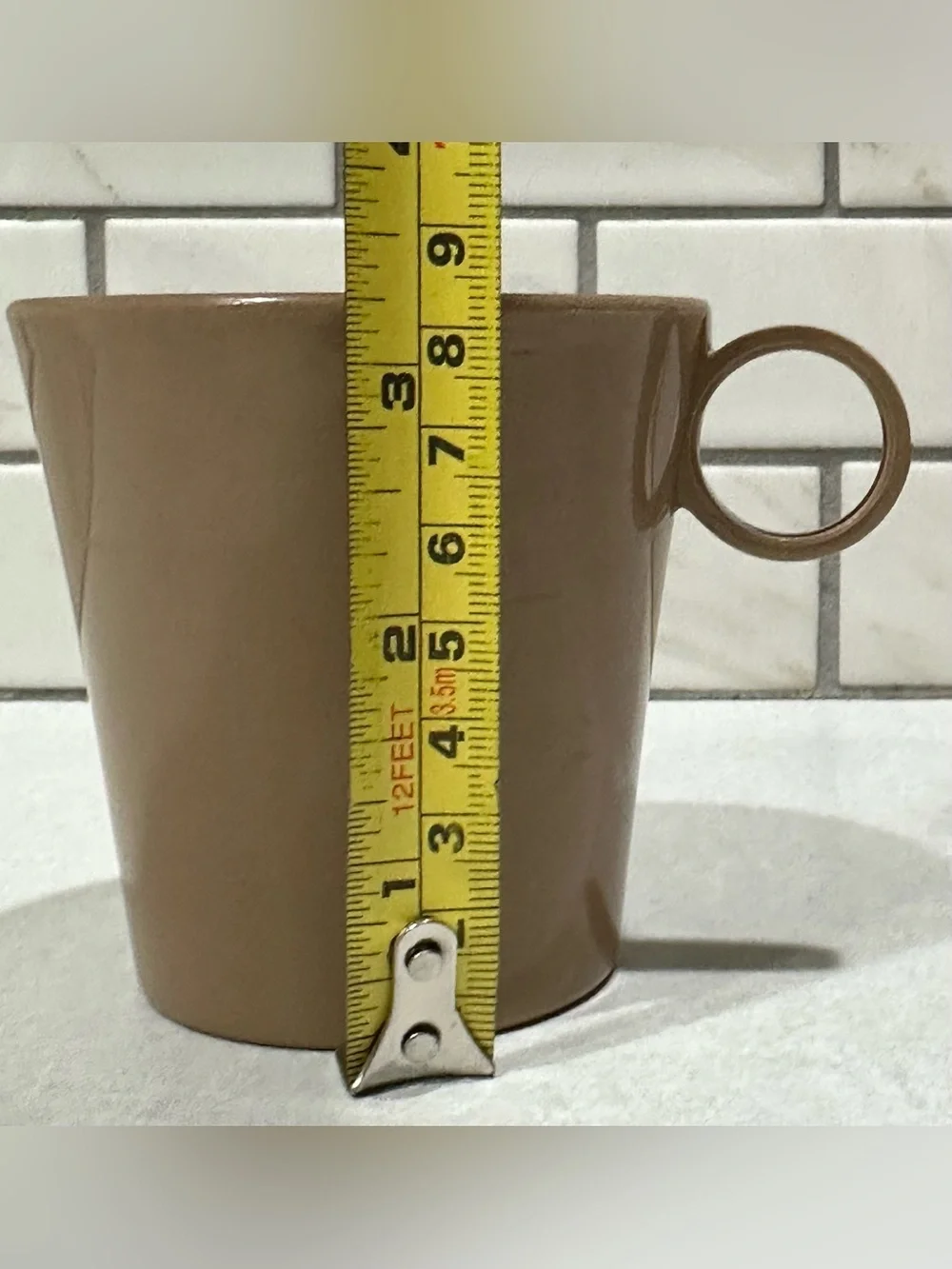 Shamrock Neatway Vintage tan 8oz cups - 4 pcs set